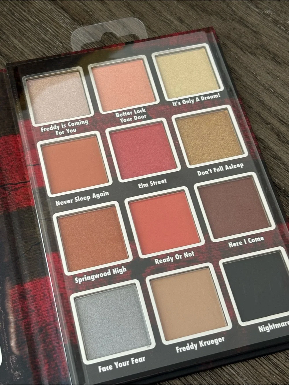 A Nightmare On Elm Street • Freddy Krueger 12-Shade Eyeshadow Palette